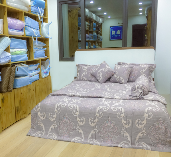 Bộ chăn ga ProTencel Kyoryo Royal Nâu Nhật Bản