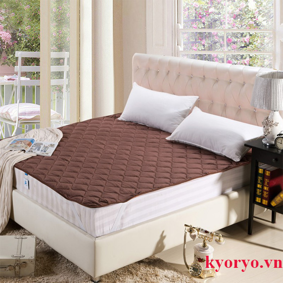 Đệm sưởi ấm kyoryo Nâu 160x200cm 1